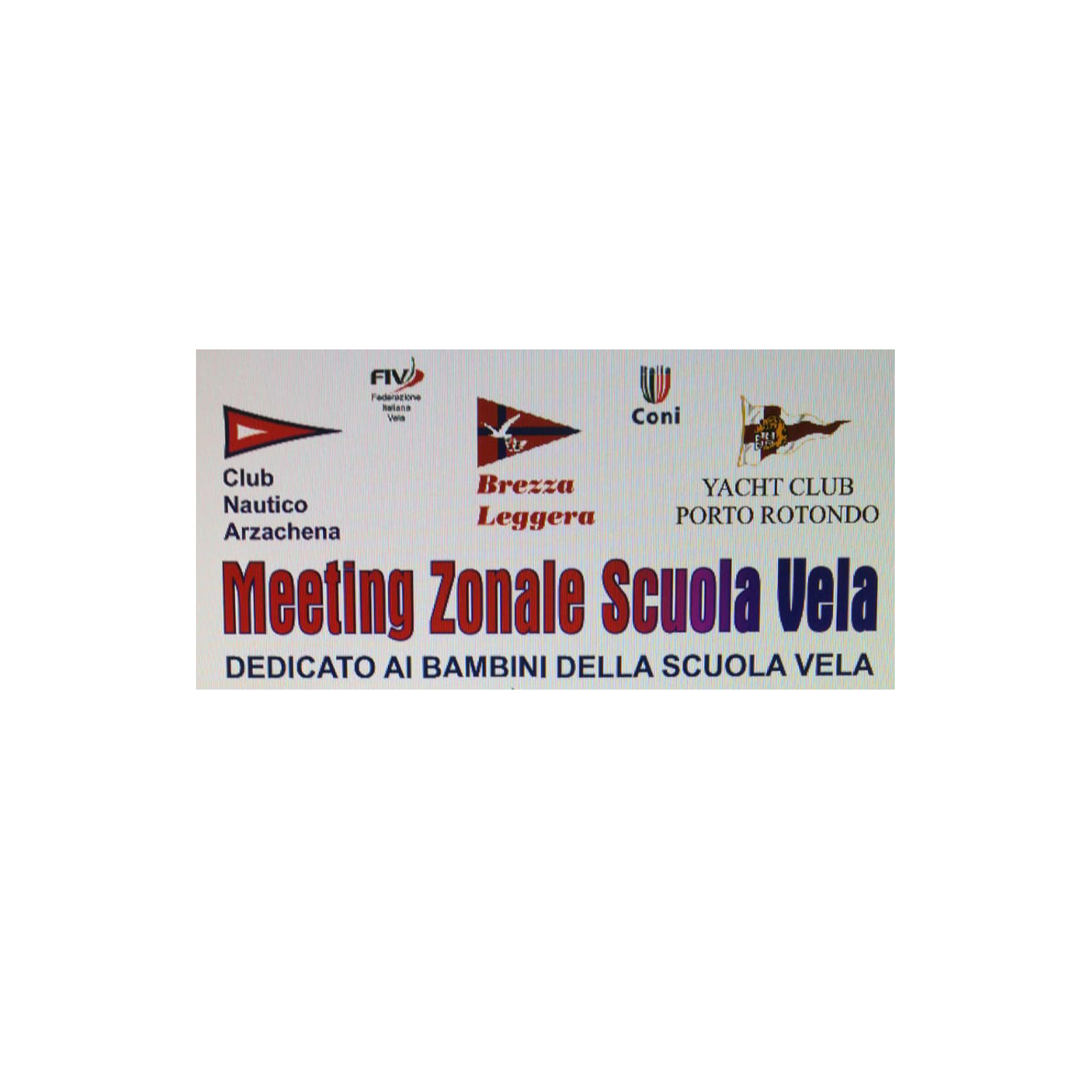 Logo MEETING ZONALE SCUOLA VELA